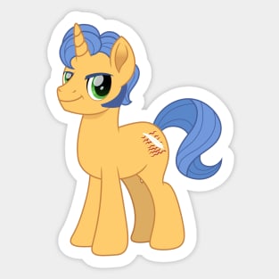 Lucius Spriggs pony Sticker